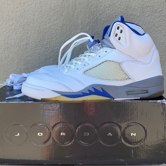 Nike Jordan V 5 2006 Royal Blue Stealth size 10 - Picture 2 of 7